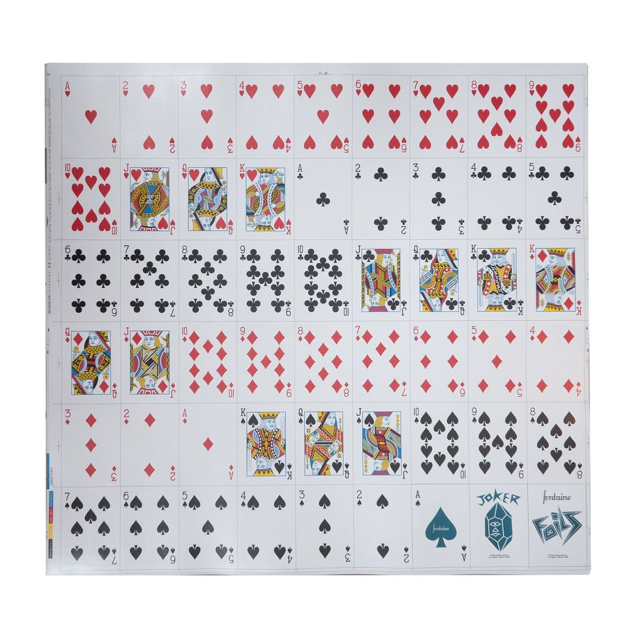 Kyanite Foil Fontaine Uncut Sheet