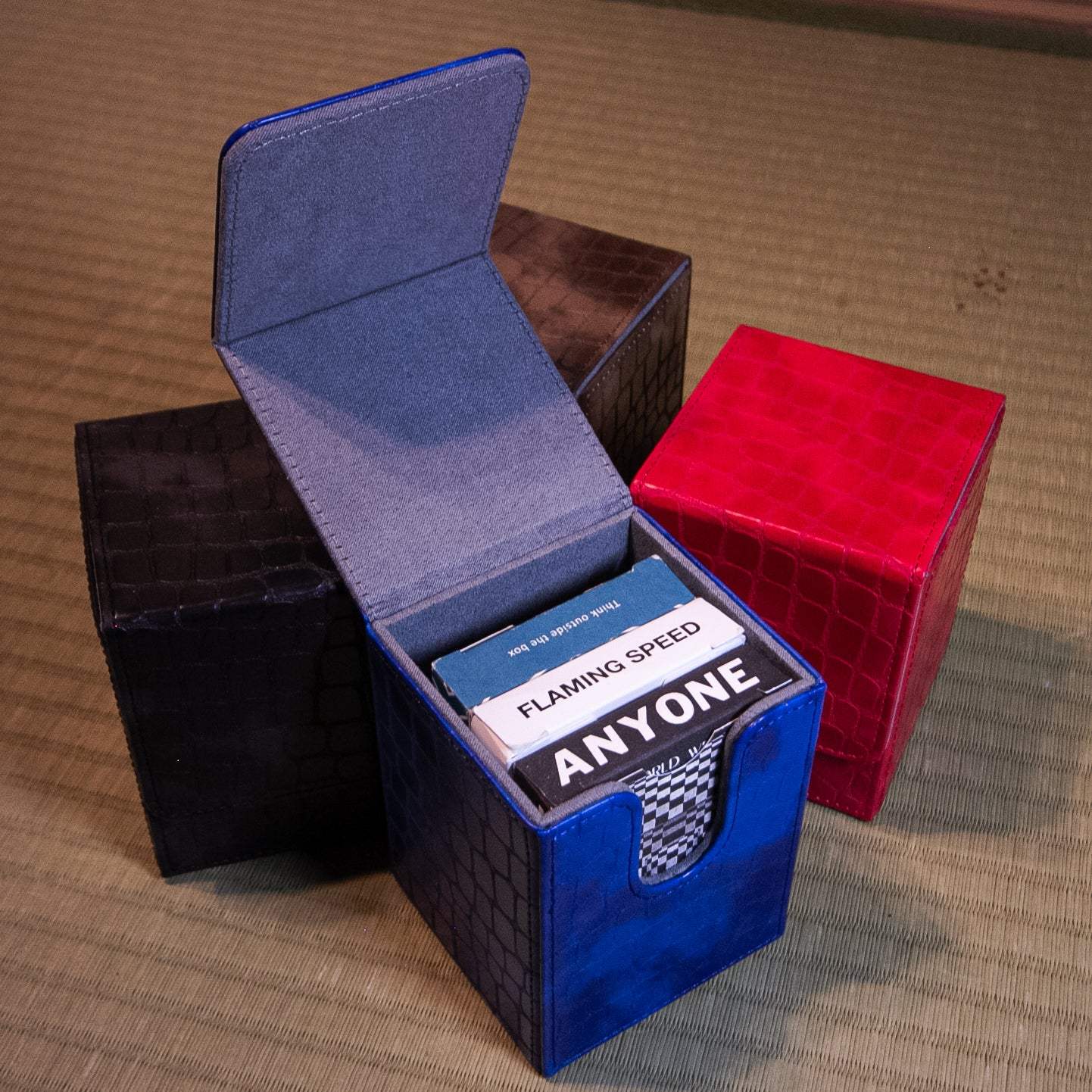 Leather Collectors Box