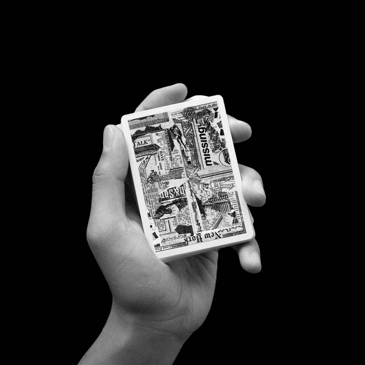 Missing New York Article Playing Cards