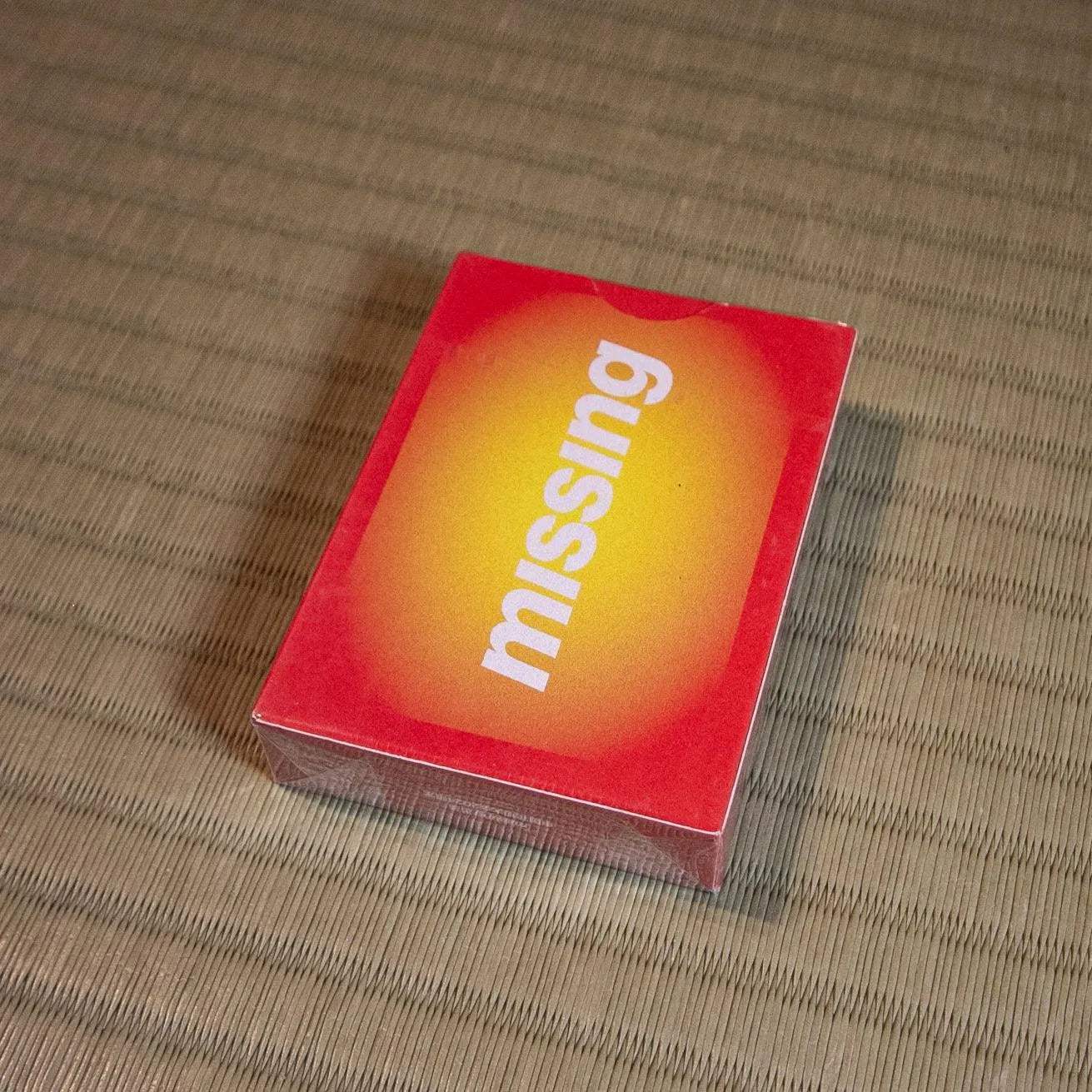 Missing New York China 2024 Playing Cards