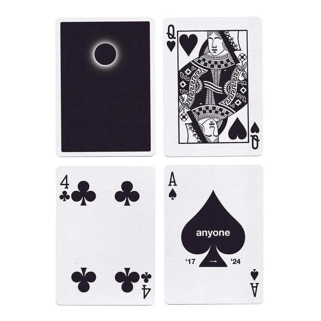 Anyone Worldwide Eclipse Dot Playing Cards