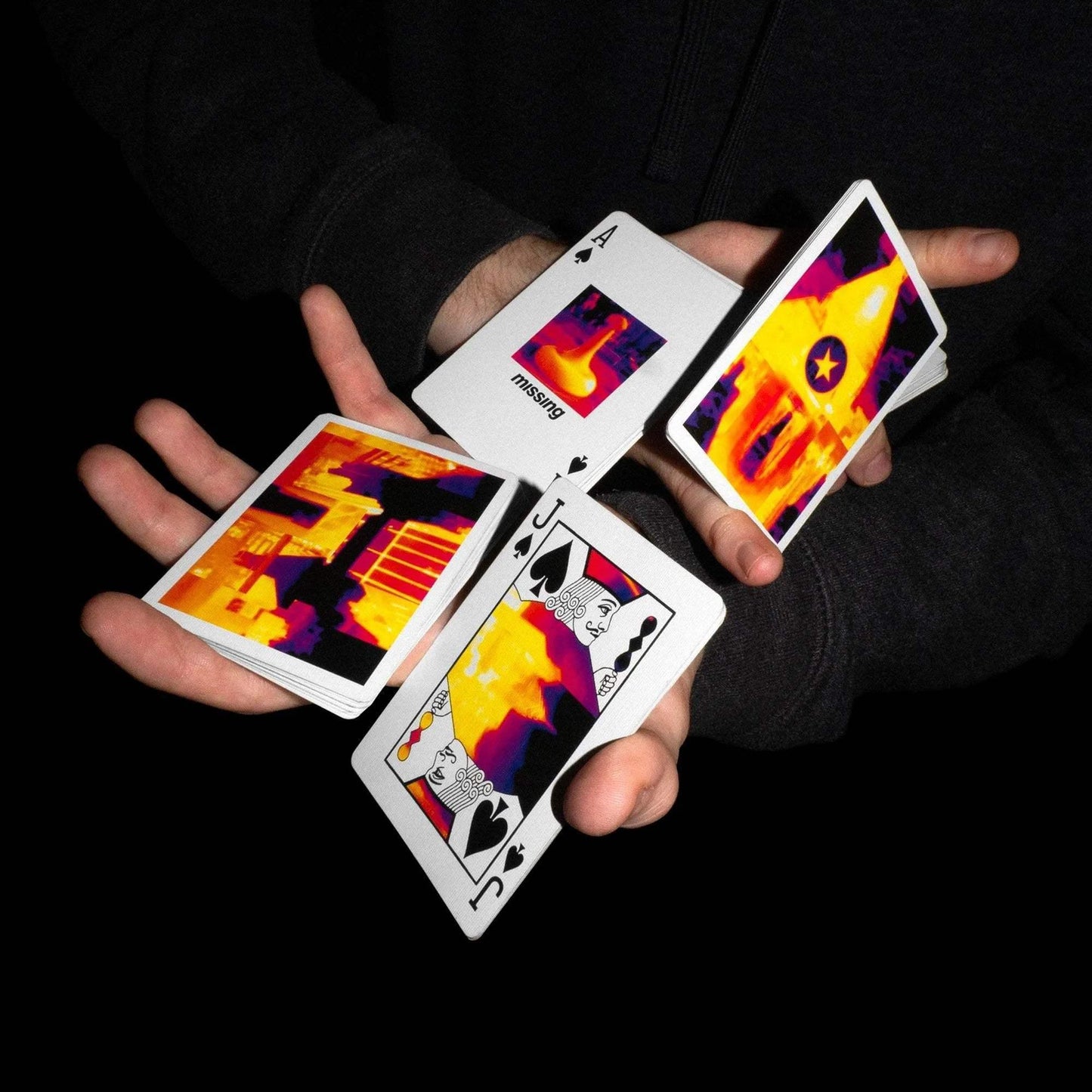 Missing New York Infrared Philadelphia Playing Cards