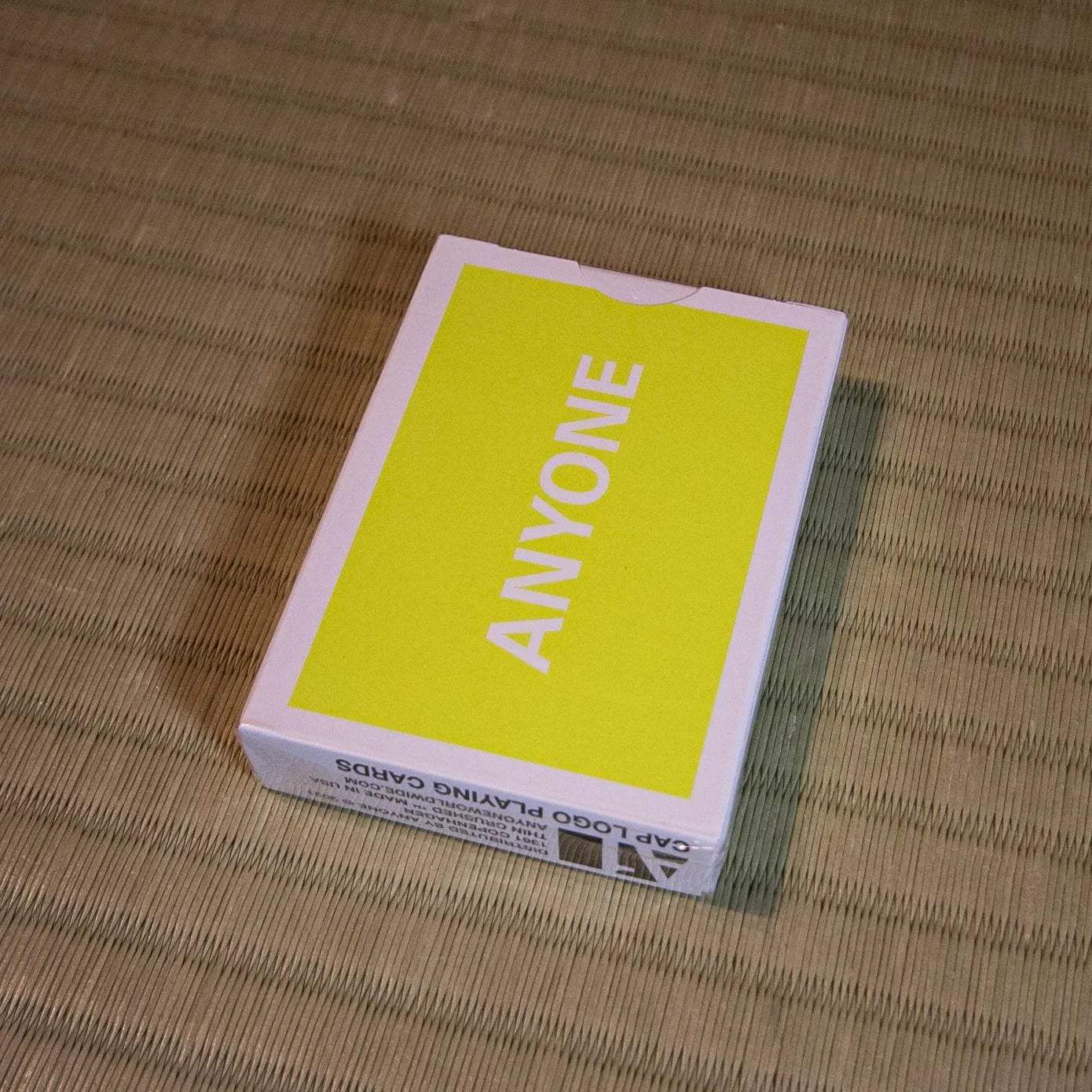 Anyone Worldwide Insane Cap Logo Playing Cards