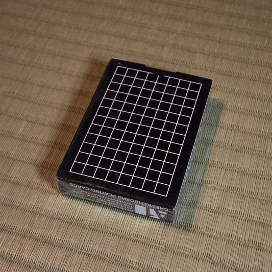 Anyone Worldwide Midnight Checkerboard Playing Cards