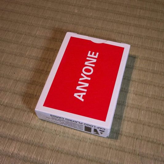 Anyone Worldwide Red Cap Logo Playing Cards