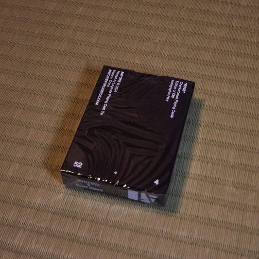 Anyone Worldwide Rose Holographic Checkerboard Playing Cards