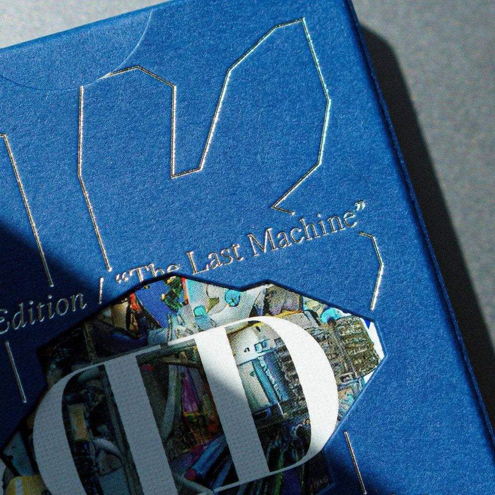 Dealersgrip Smoke & Mirrors Blue Edition Playing Cards