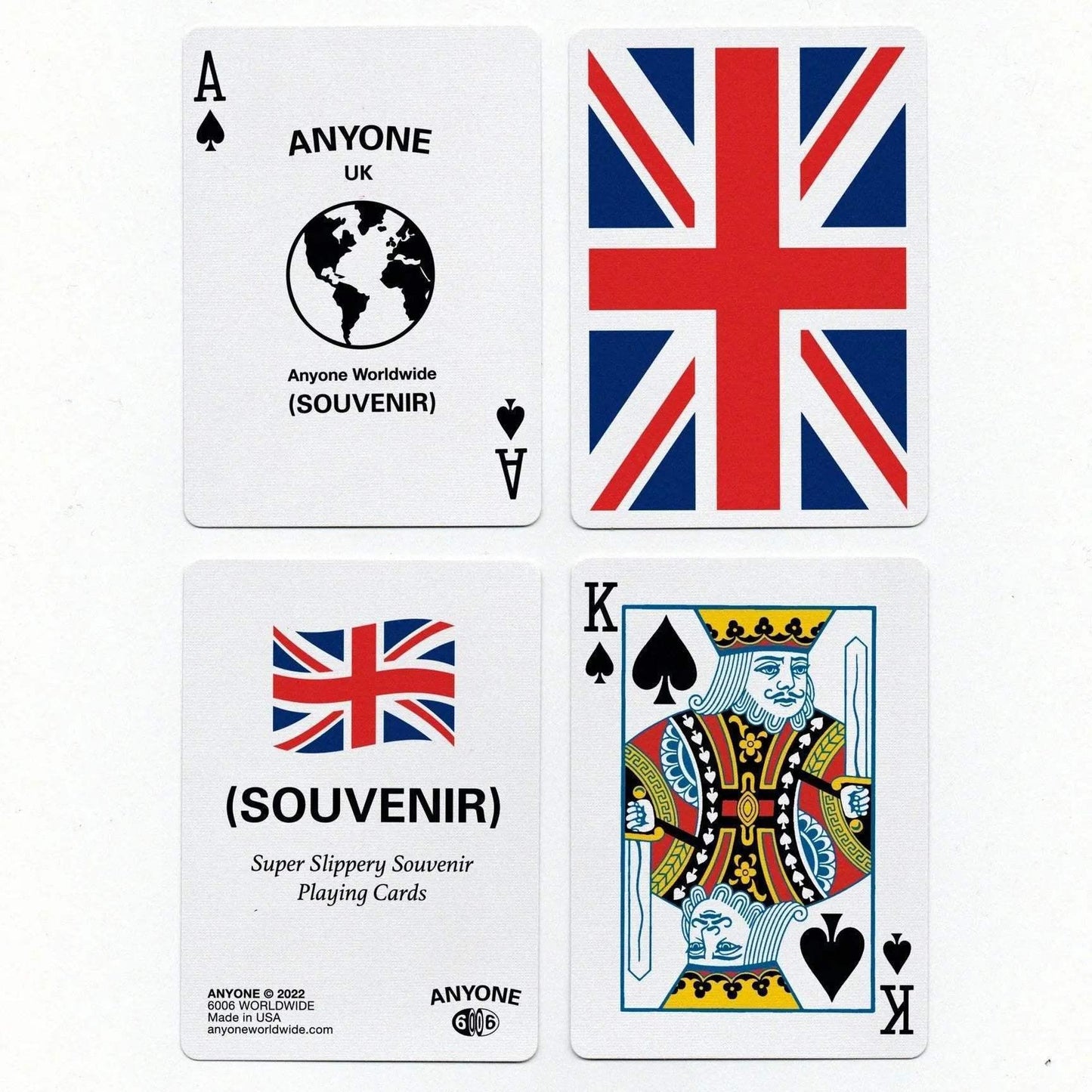 Anyone Worldwide UK Souvenir Playing Cards