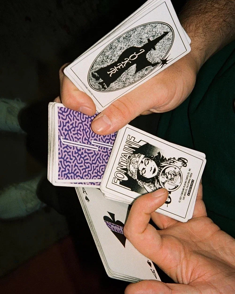 Fontaine Cards Coral Fontaine Playing Cards