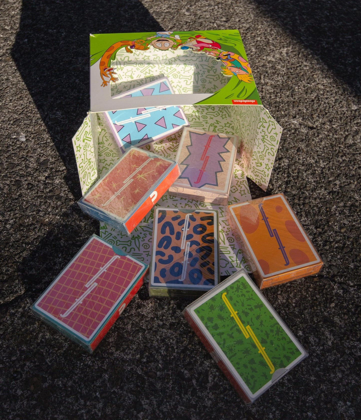 Fontaine Cards Nickelodeon Fontaines (Full 7 Deck Set) Playing Cards