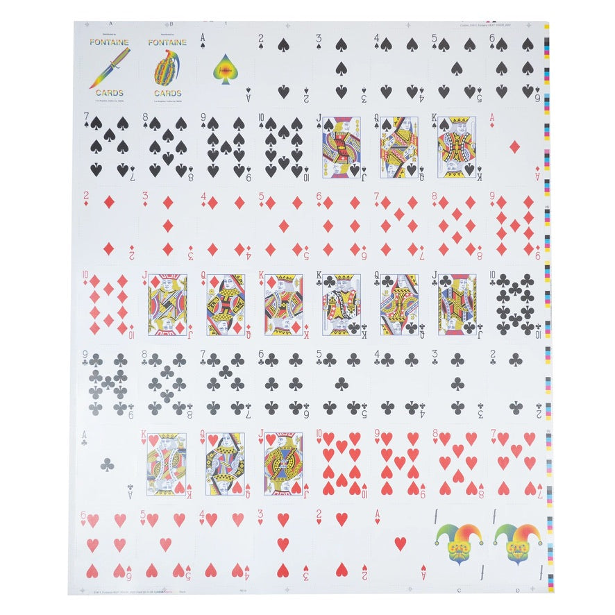 Heat Vision Fontaine Uncut Sheet