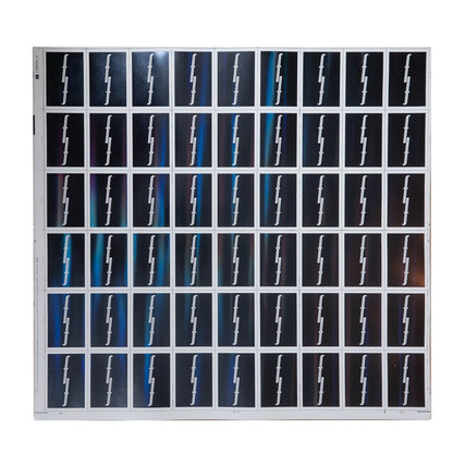 Black Holographic Fontaine Uncut Sheet