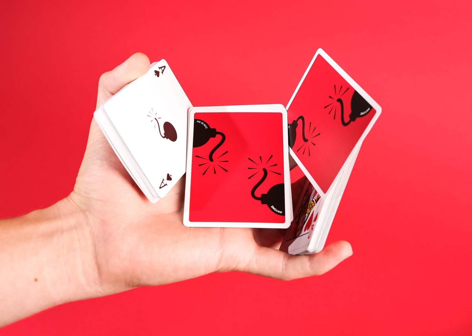 Bomb V1 Playing Cards by Anyone Worldwide | Deckita Decks