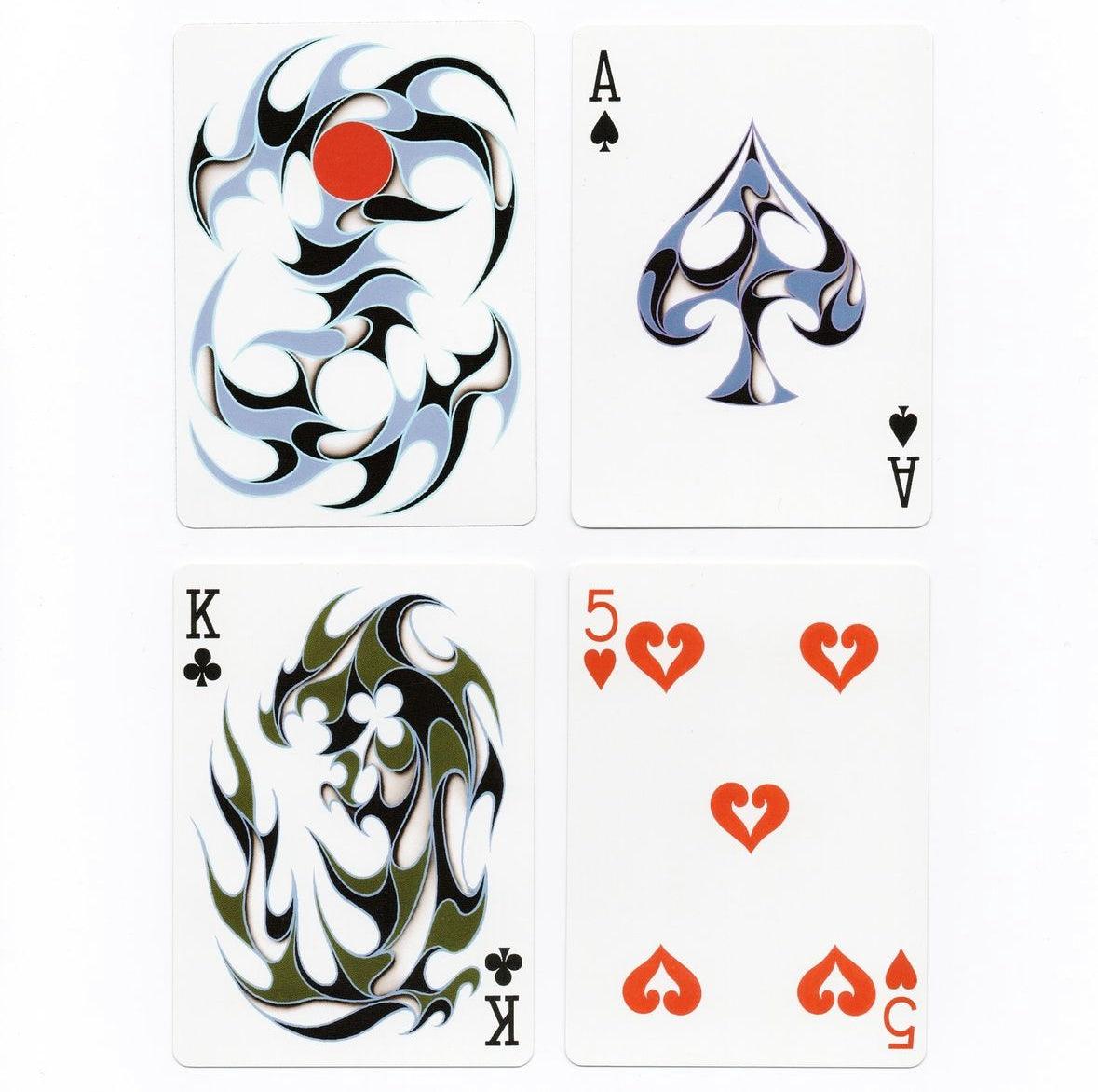 Flaming Speed Dot Playing Cards by Anyone Worldwide | Deckita Decks