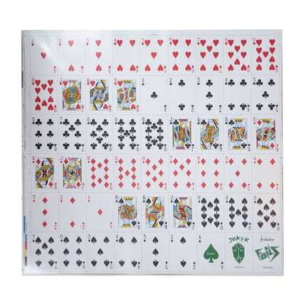 Emerald Foil Fontaine Uncut Sheet