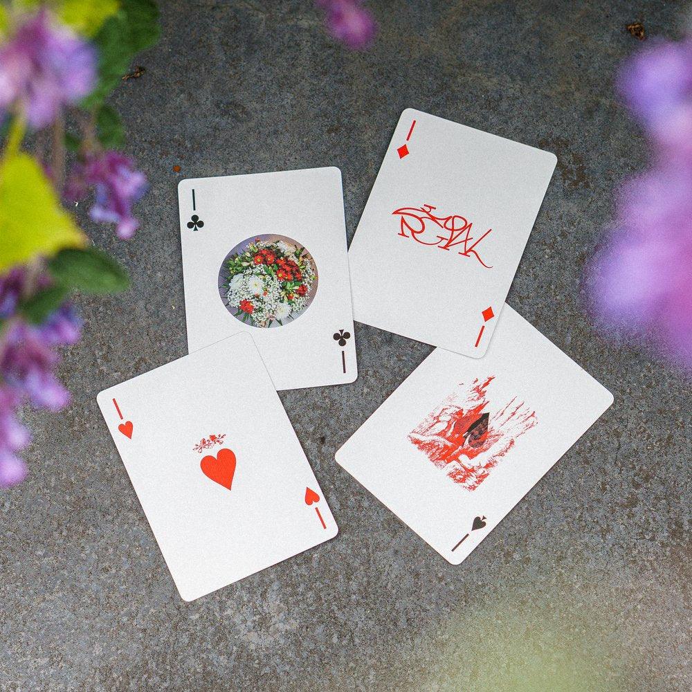 Sepal Serene Playing Cards by Dealersgrip | Deckita Decks