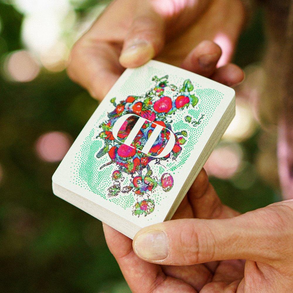 Smoke & Mirrors Garden Edition Playing Cards by Dealersgrip | Deckita Decks