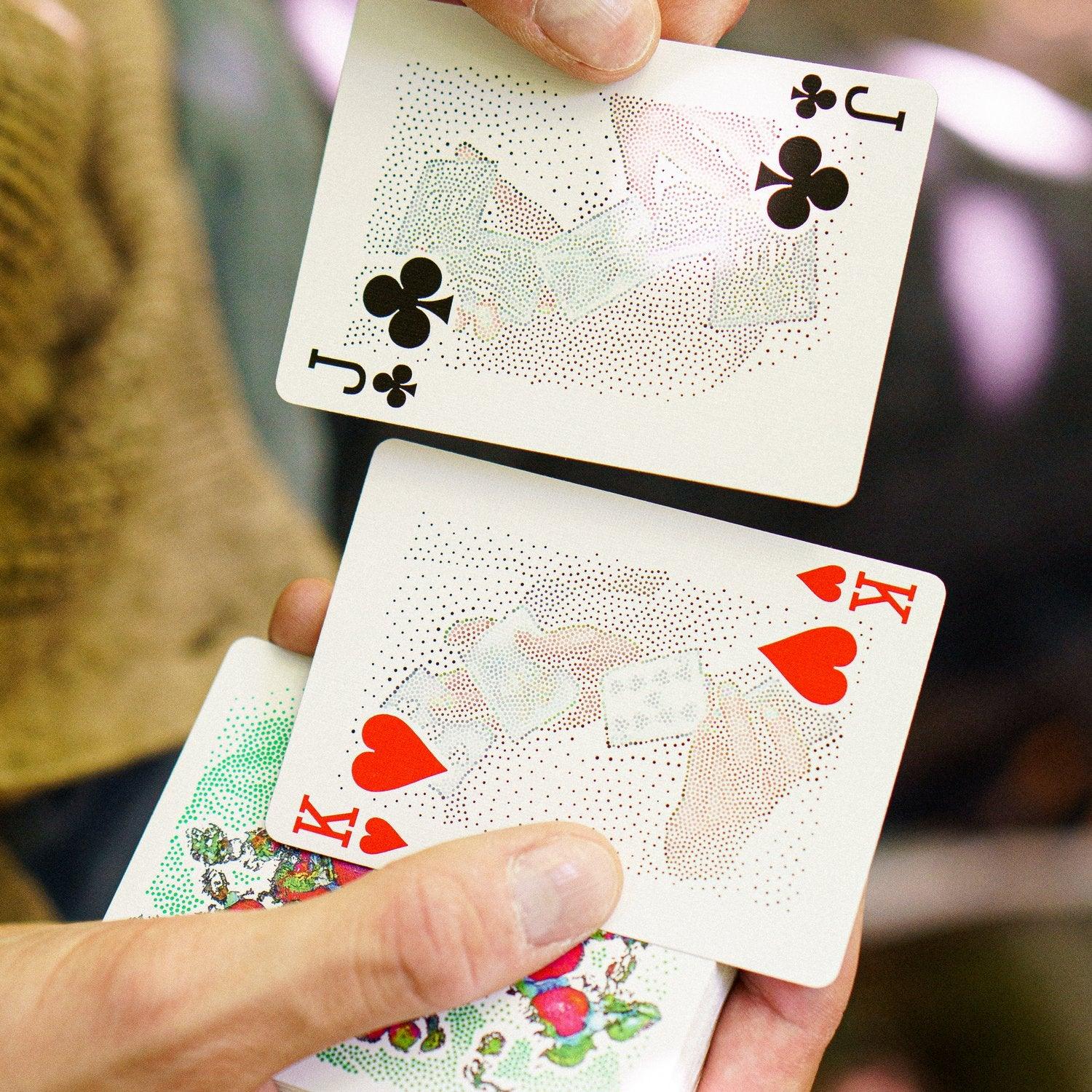 Smoke & Mirrors Garden Edition Playing Cards by Dealersgrip | Deckita Decks