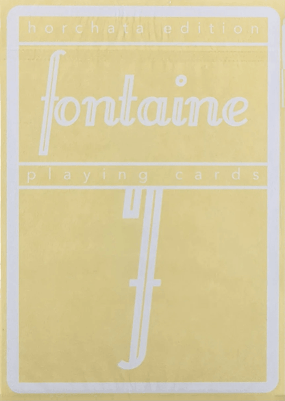 Horchata Fontaine Playing Cards by Fontaine Cards - Deckita Decks