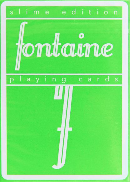 Slime Fontaine Playing Cards by Fontaine Cards - Deckita Decks