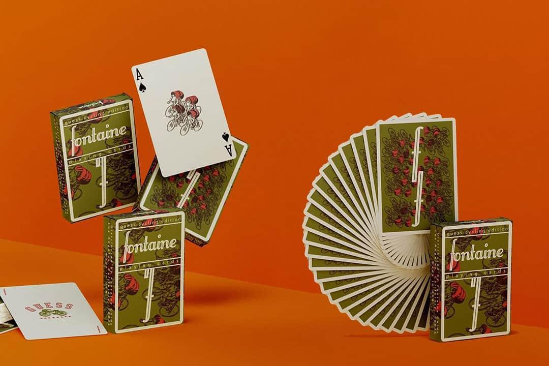 Guess Cycling Fontaine Playing Cards by Fontaine Cards - Deckita Decks