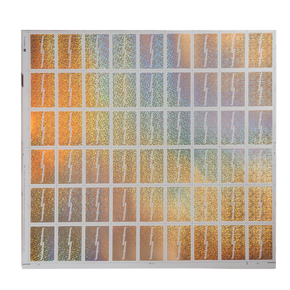 Rainbow Holo Fontaine Uncut Sheet
