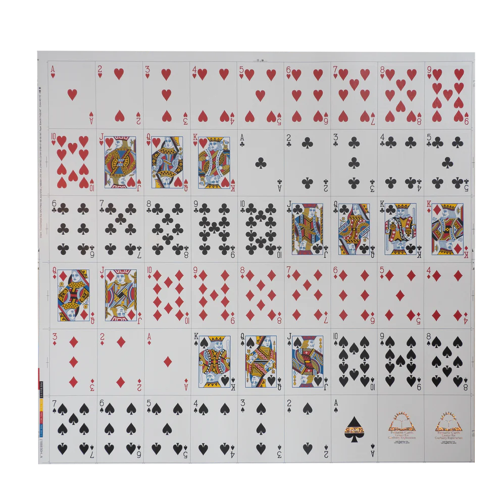 Rainbow Holo Fontaine Uncut Sheet