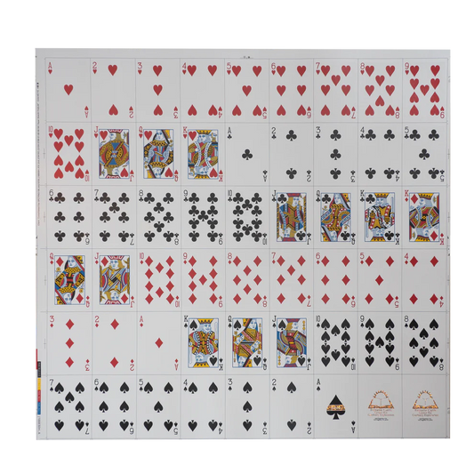 Rainbow Holo Fontaine Uncut Sheet