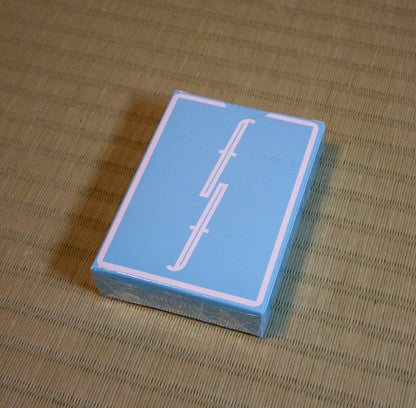 Sky Blue Fontaine Playing Cards by Fontaine Cards - Deckita Decks