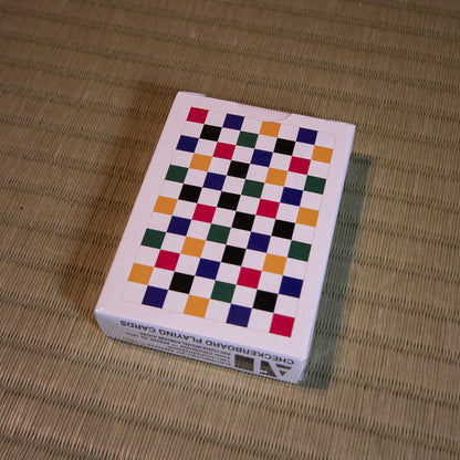 Multicolor Checkerboard Playing Cards by Anyone Worldwide | Deckita Decks