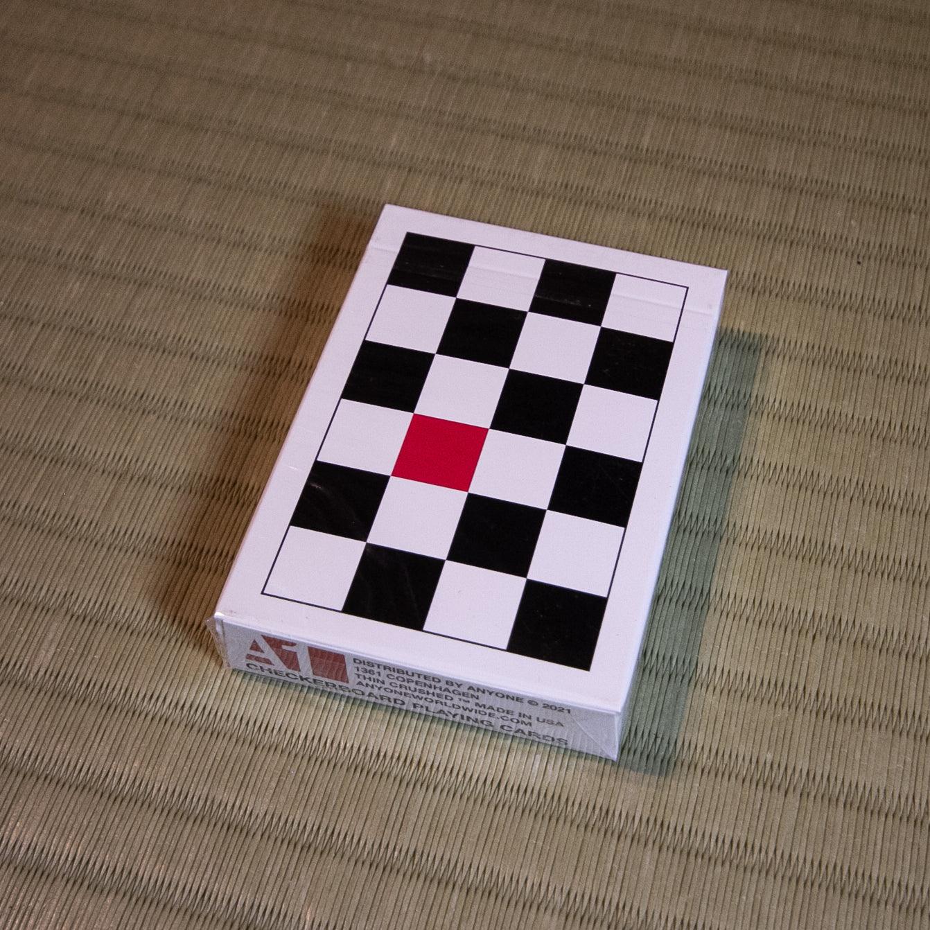 XL Checkerboard Playing Cards by Anyone Worldwide