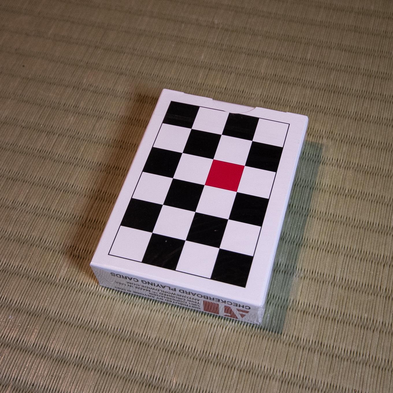 XL Checkerboard Playing Cards by Anyone Worldwide