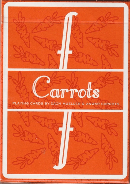 Carrots V1 Fontaine Playing Cards by Fontaine Cards - Deckita Decks