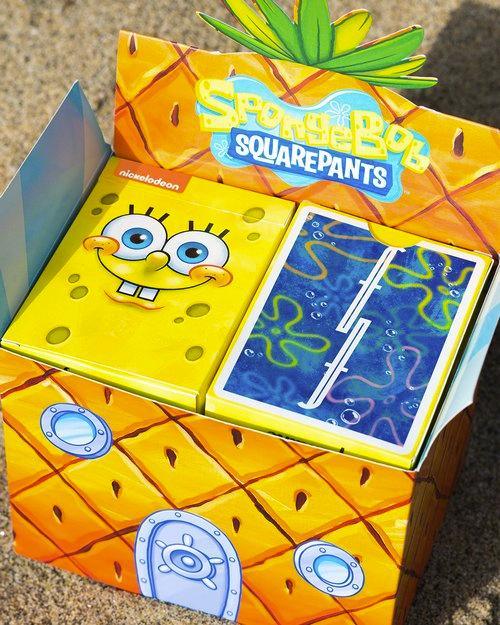 Spongebob Fontaine Playing Cards by Fontaine Cards - Deckita Decks