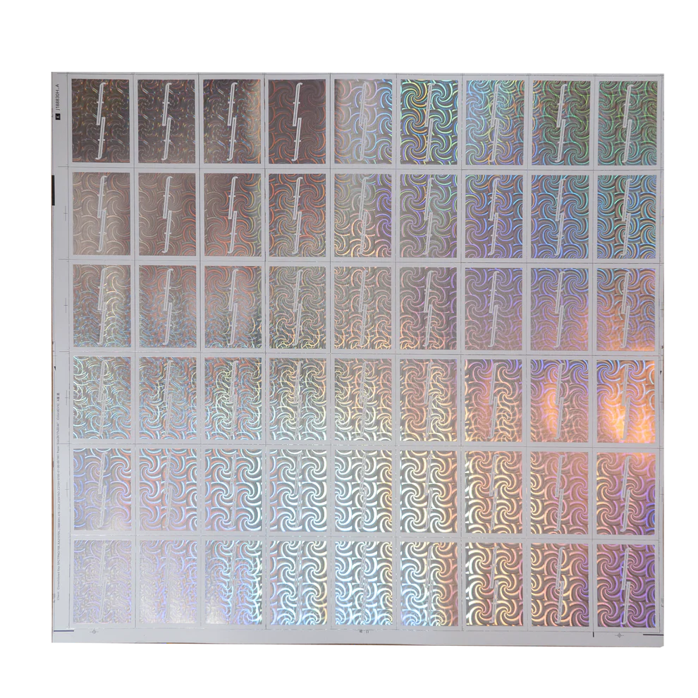 Spiral Holo Fontaine Uncut Sheet