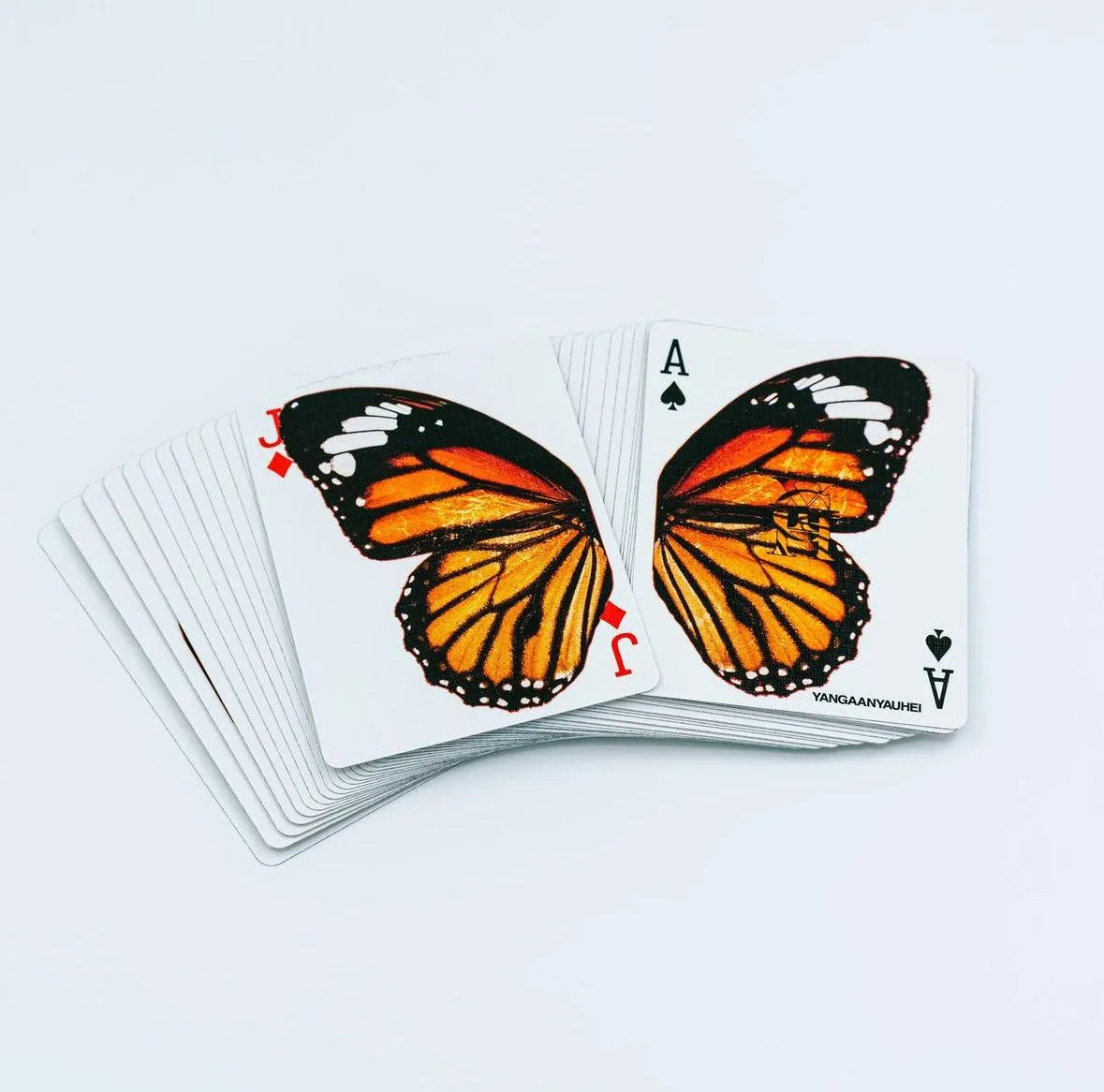 YANGAANYAUHEI Danaus Plexippus Playing Cards