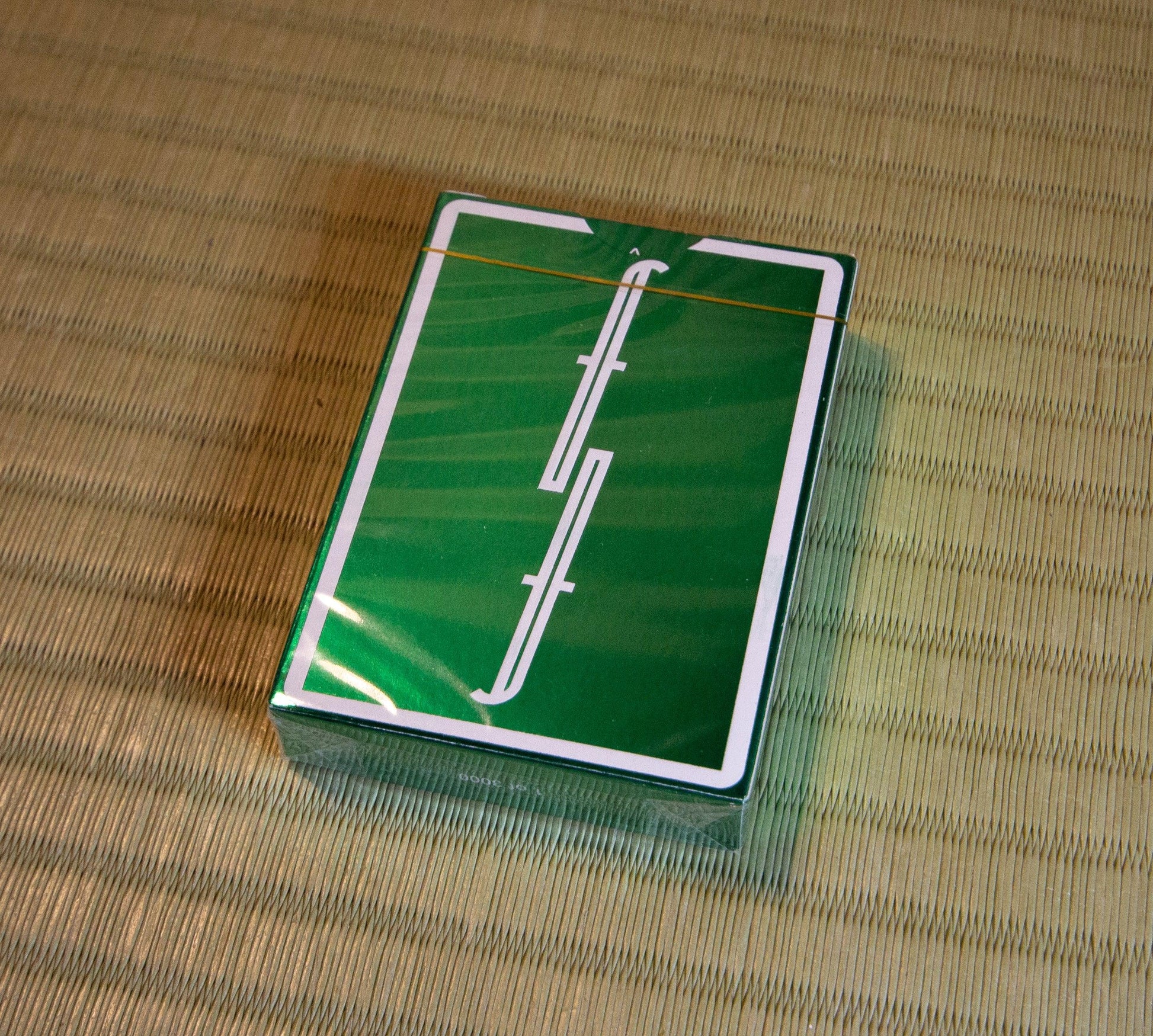 Emerald Foil Fontaine Playing Cards by Fontaine Cards - Deckita Decks