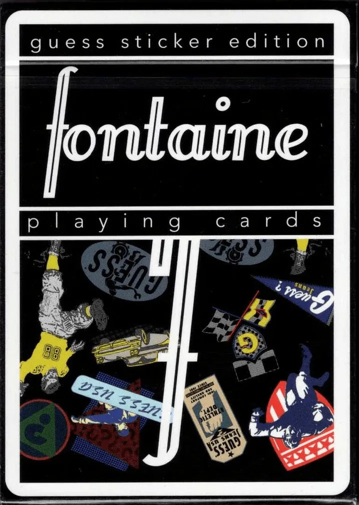 Fontaine Cards Guess Sticker Fontaine Playing Cards