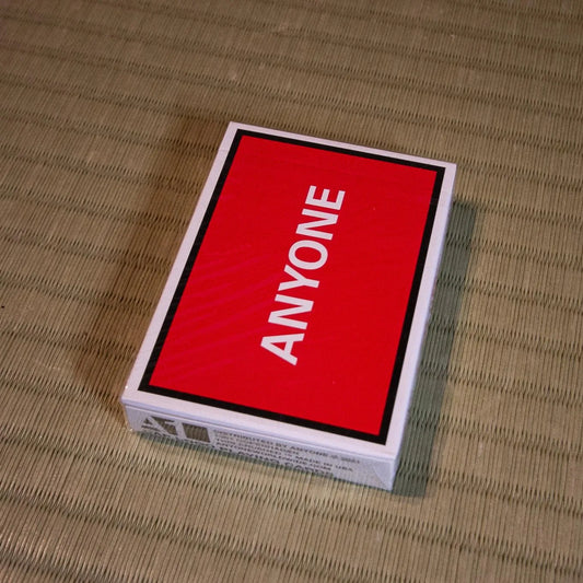 Anyone Worldwide Red Cap Logo Playing Cards