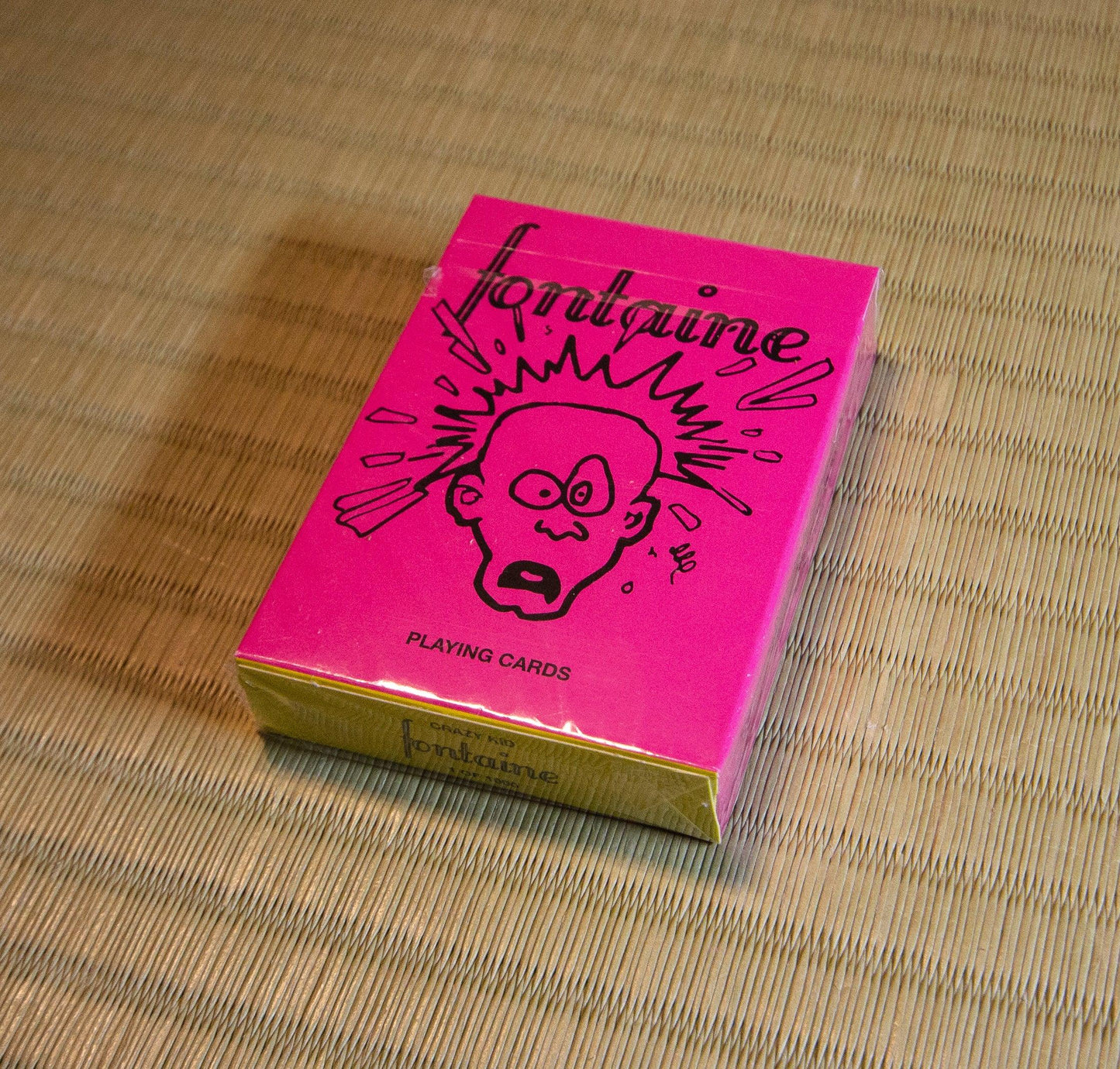 Crazy Kid Fontaine Playing Cards by Fontaine Cards - Deckita Decks