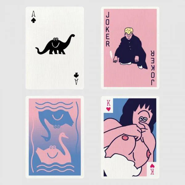 Anyone Worldwide Kind Time (Face Oka) Playing Cards