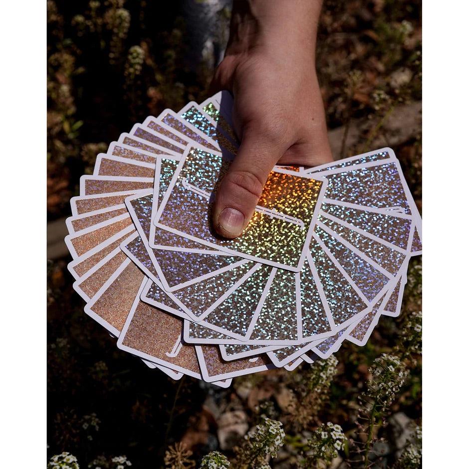 Rainbow Holographic Fontaine Playing Cards by Fontaine Cards - Deckita Decks