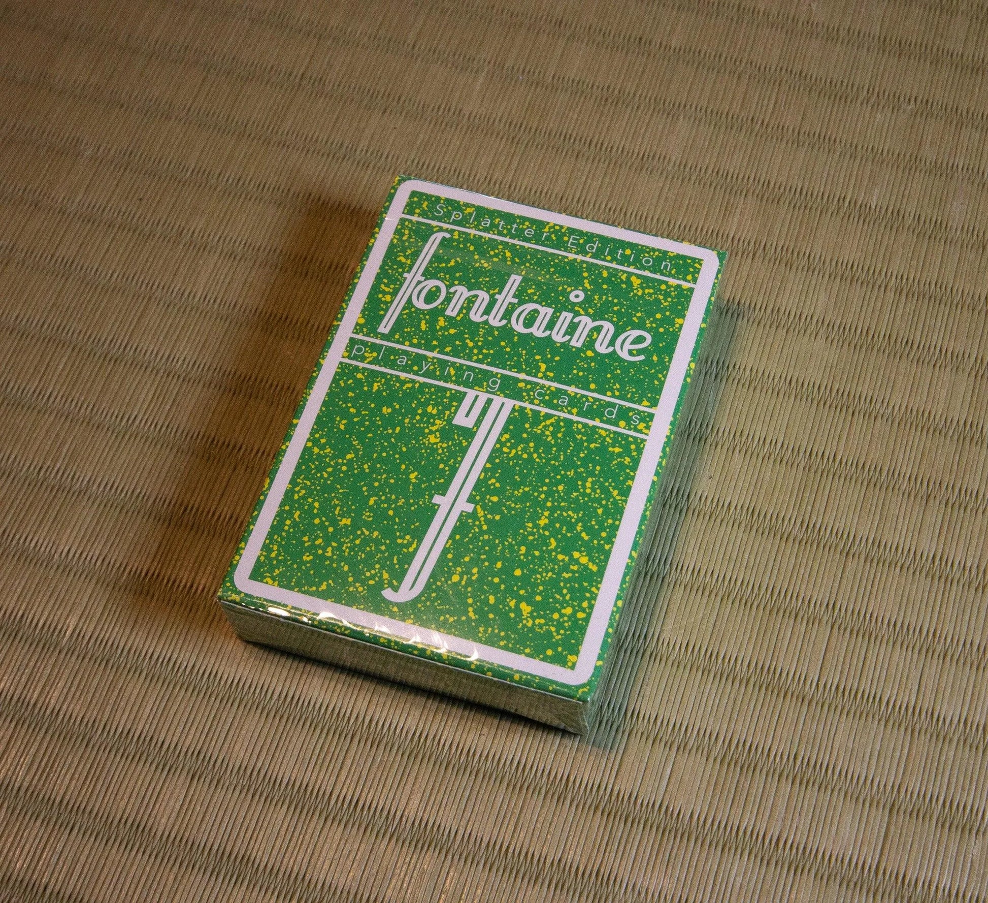 Fontaine Cards Splatter Fontaine Playing Cards